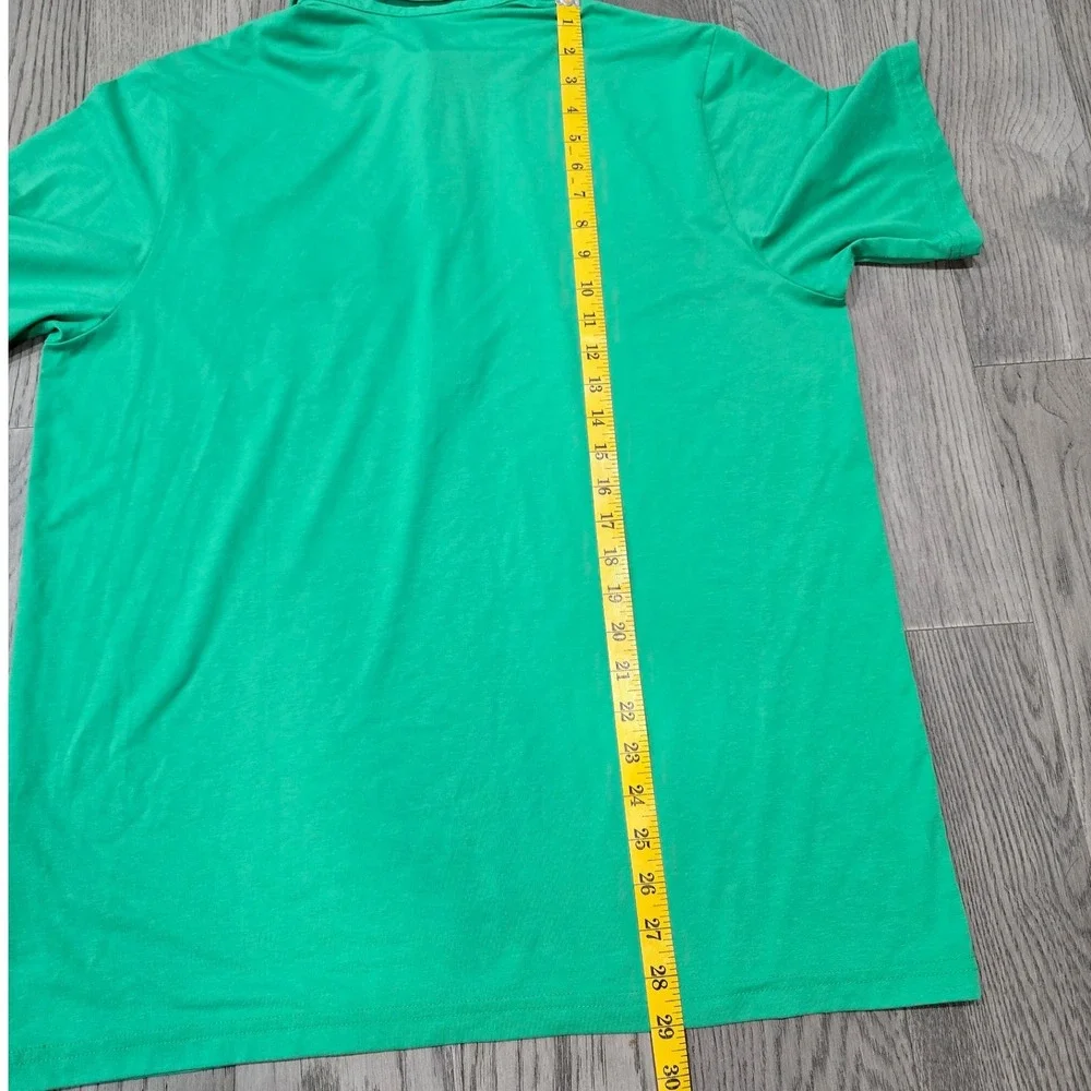 Criquet Pocket Golf Polo Green Men's Large Sandwich Logo - Picture 8 of 9